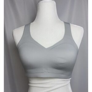 Lululemon Enlite Sports Bra Weave ULTRALU 34B Athletica Woven Back High Support
